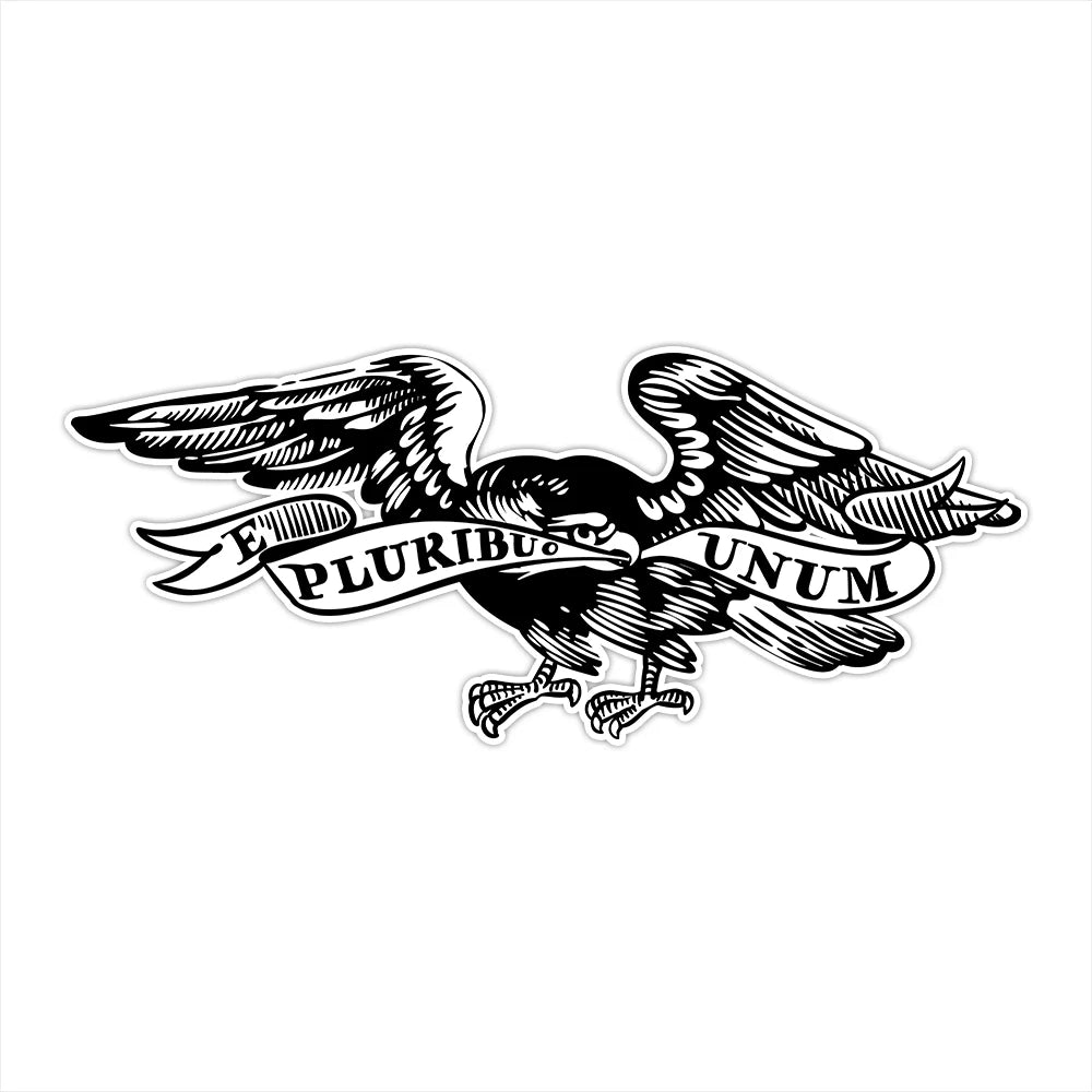 E Pluribus Unum American USA Flag Eagle Bumper Bumper For Windows, Cars, Trucks, Laptops Etc