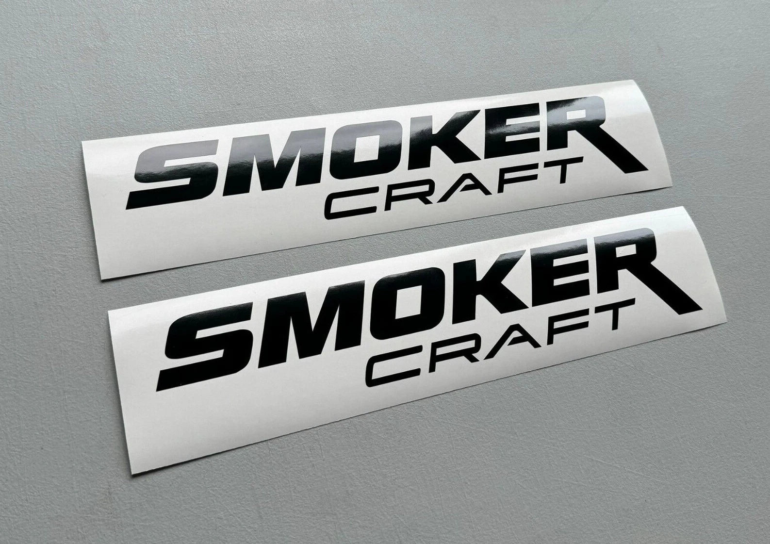 Smoker Craft Boat Decals SET OF 2 Die Cut Vinyl Decal