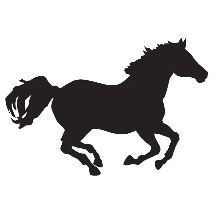 Horse Mustang Running For Windows, Cars, Trucks, Laptops, Etc