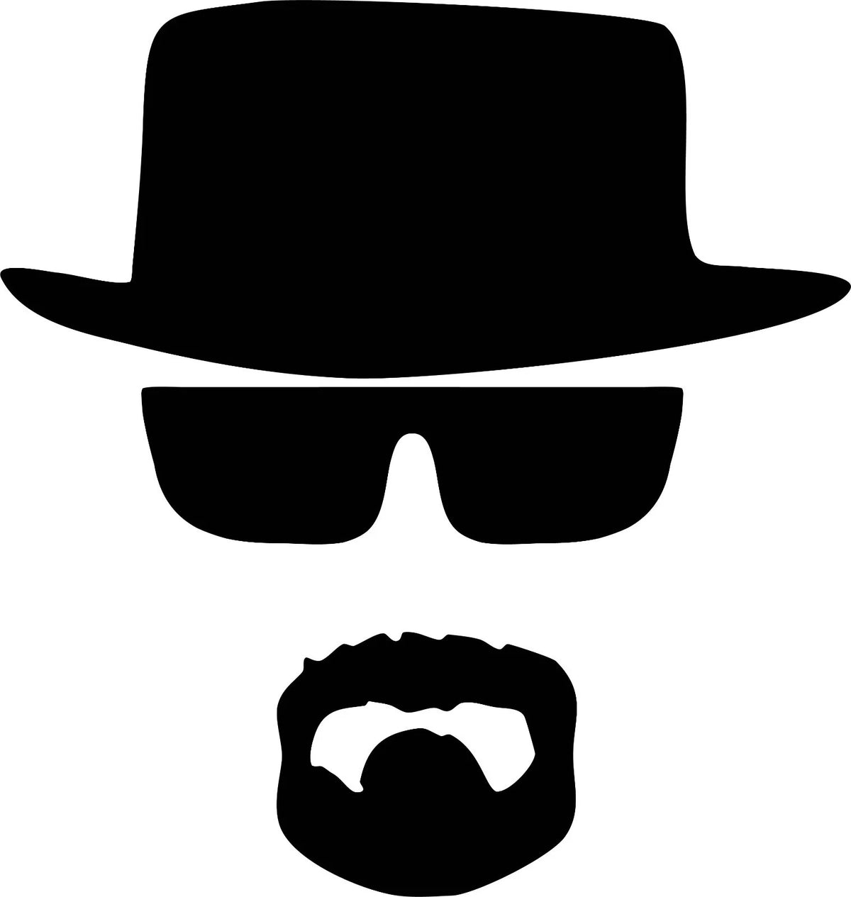 Heisenberg Decal For Windows, Cars, Trucks, Laptops, Etc
