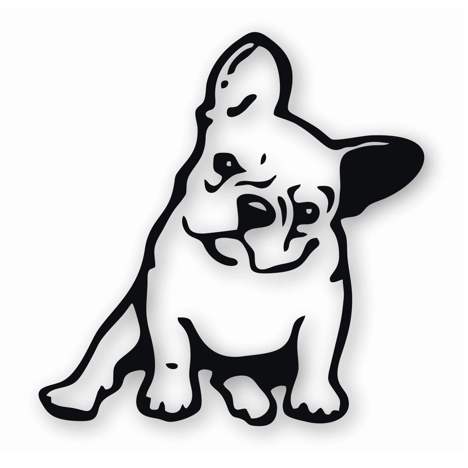 French Bulldog Die Cut Vinyl Decal