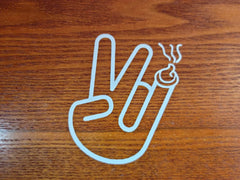Shocker Die Cut Vinyl Decal