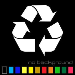 Recycle  Die Cut Vinyl Decal