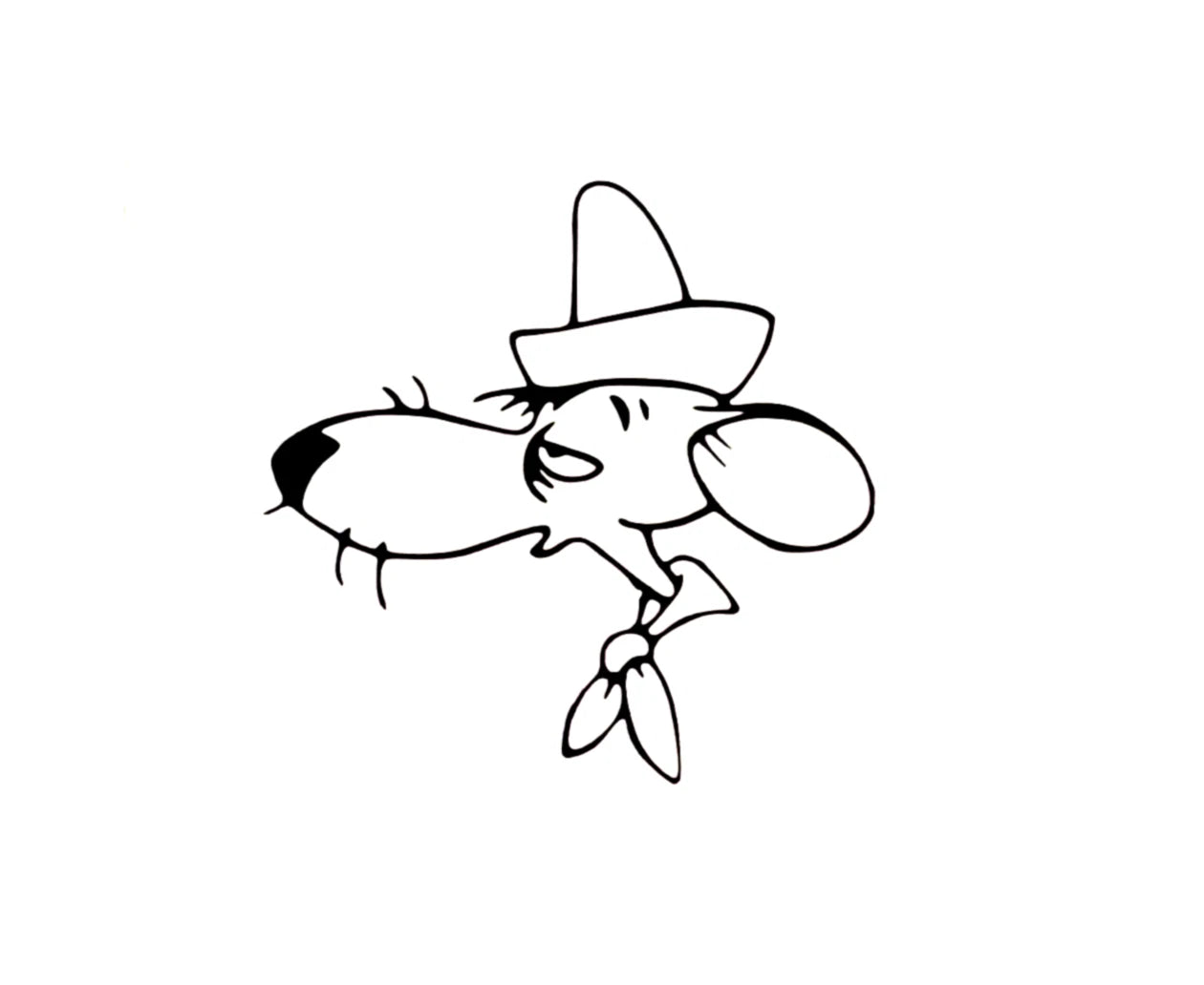 Slowpoke Rodriguez  Die Cut Vinyl Decal