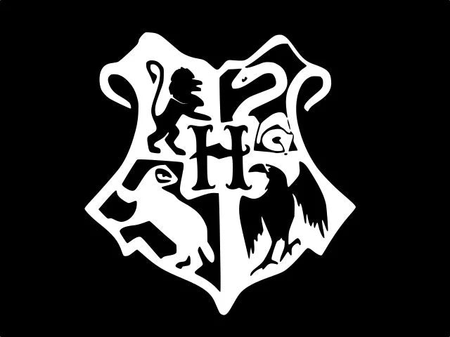 HOGWARTS SHIELD Die Cut Vinyl Decal
