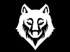 WOLF SILHOUETTE Die Cut Vinyl Decal