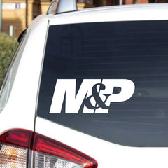 M&P Logo  Die Cut Vinyl Decal