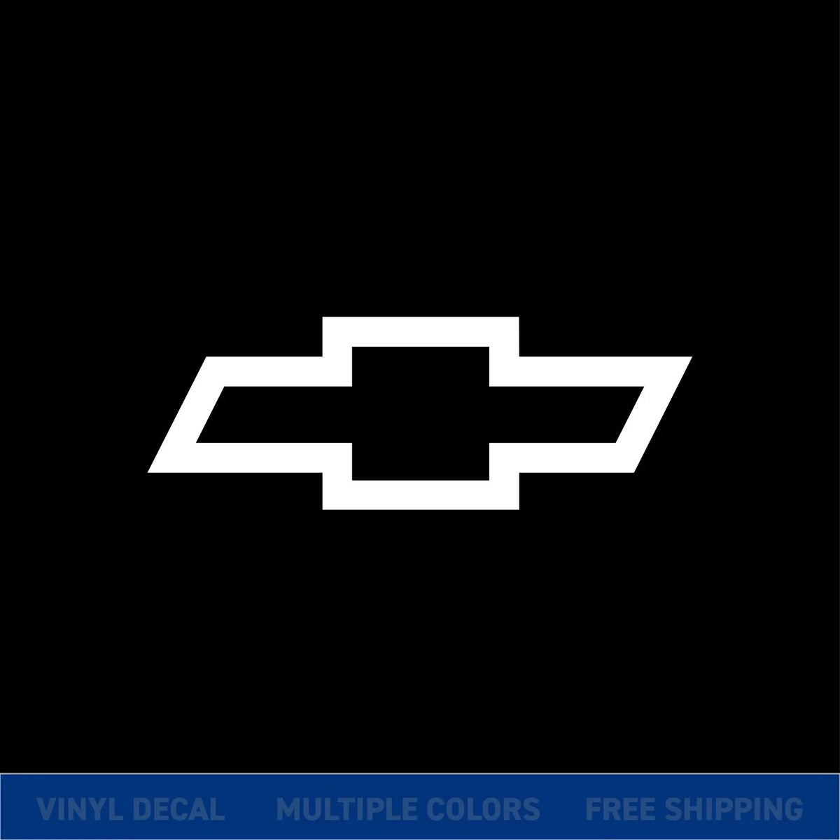 Chevy Bowtie Die Cut Vinyl Decal