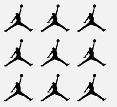 Air Michael Jordan Jumpman Die Cut Vinyl Decal