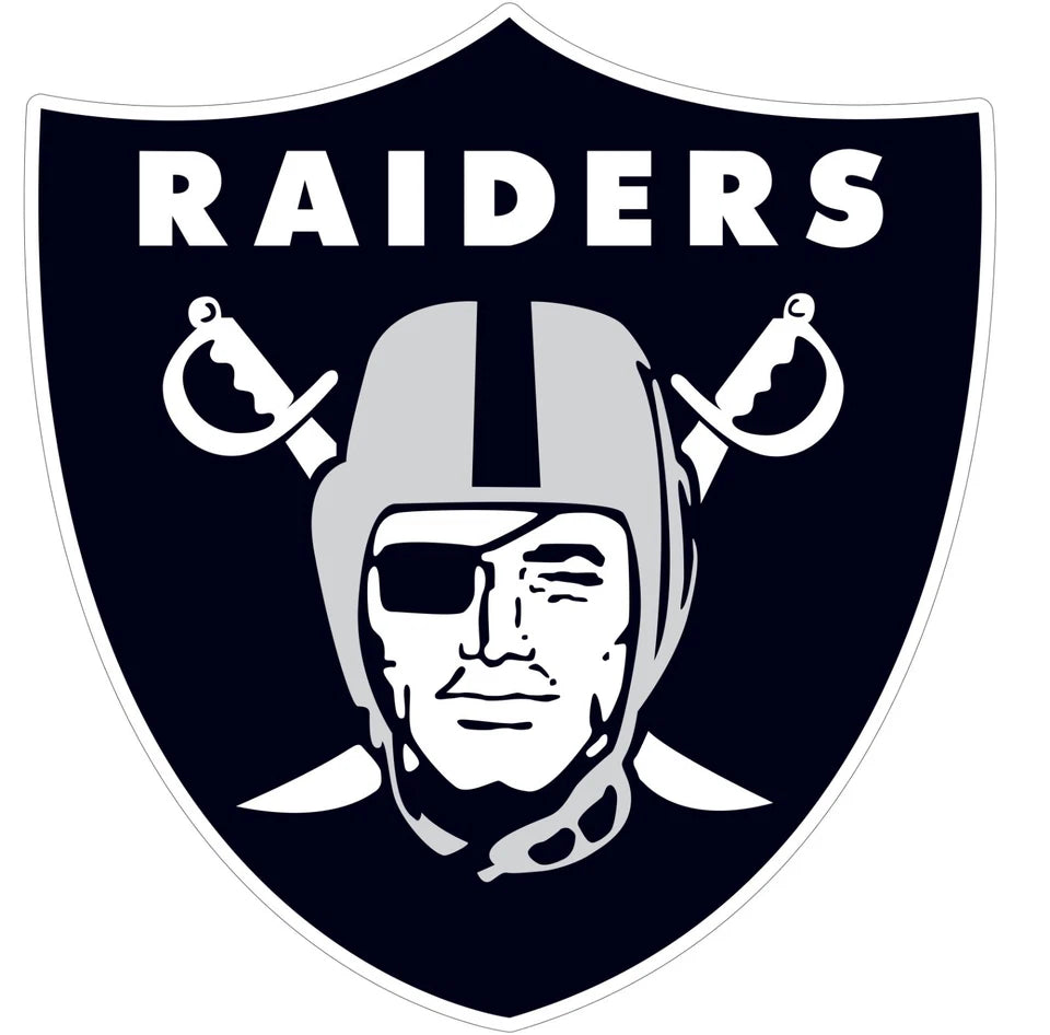 Las Vegas Raiders Die Cut Vinyl Decal