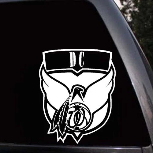 Washington Sports Teams Nationals Wizards United Redskins Die Cut Vinyl Decal