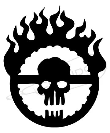 Immortan Joe Black Die Cut Vinyl Decal
