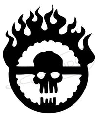 Immortan Joe Black Die Cut Vinyl Decal
