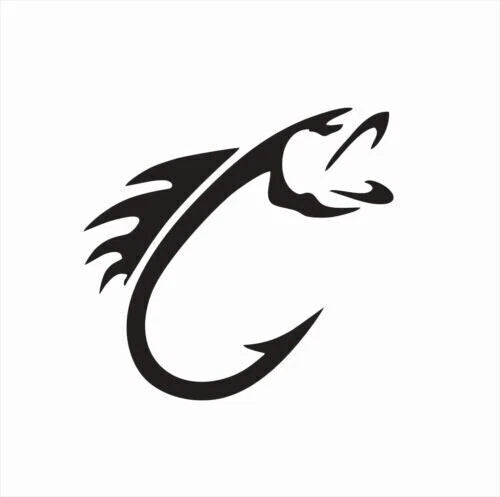 Fish Fishing Animal Die Cut Vinyl Decal
