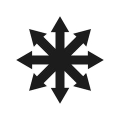 Chaos Magic symbol Decal Die Cut Vinyl Decal