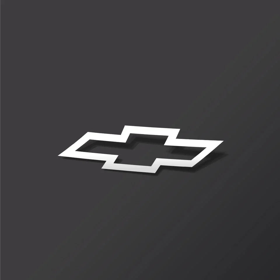 Chevy Bowtie Die Cut Vinyl Decal