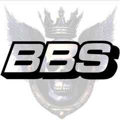German Wheel Company (x2) BBS Premium Vinyl Decal Import Tuner Rims Die Cut Vinyl Decal