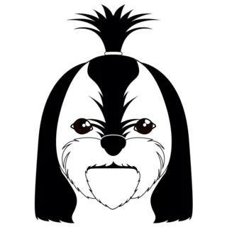 Shih Tzu Avatar Sticker Die Cut Vinyl Decal
