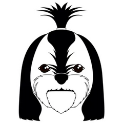 Shih Tzu Avatar Sticker Die Cut Vinyl Decal