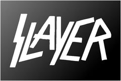 slayer‑metal‑band‑vinyl‑sticker‑truck‑smooth‑surface