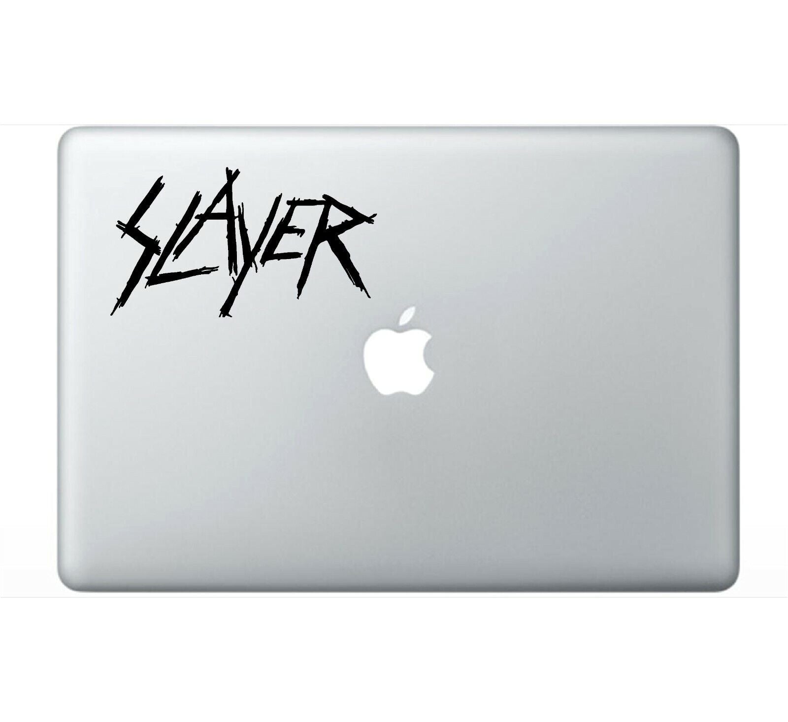 slayer‑repentless‑vinyl‑sticker applied on car window outdoor waterproof