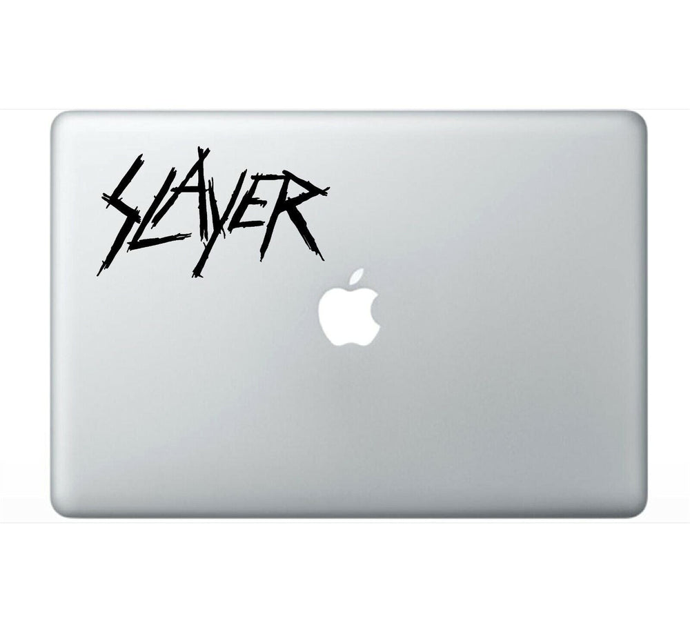 slayer‑repentless‑vinyl‑sticker applied on car window outdoor waterproof