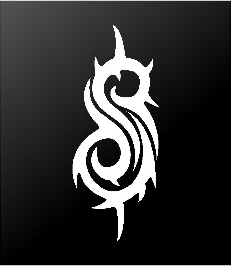 slipknot‑metal‑band‑s‑sticker‑truck‑smooth‑surface