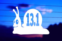 Snail 13.1 Running vinyl die cut decal for cars trucks laptops windows