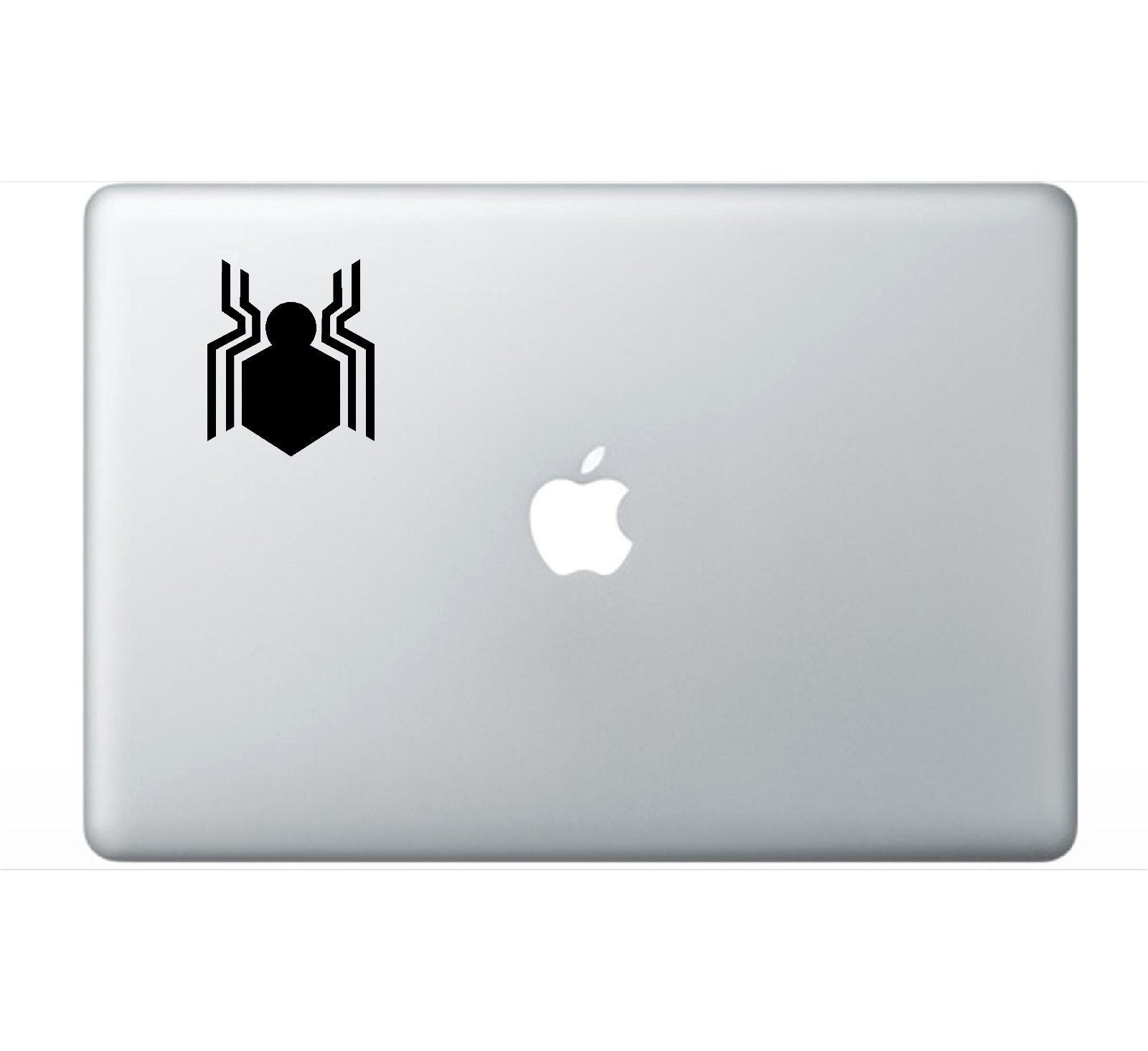 spider‑hero‑vinyl‑decal applied on car window outdoor waterproof