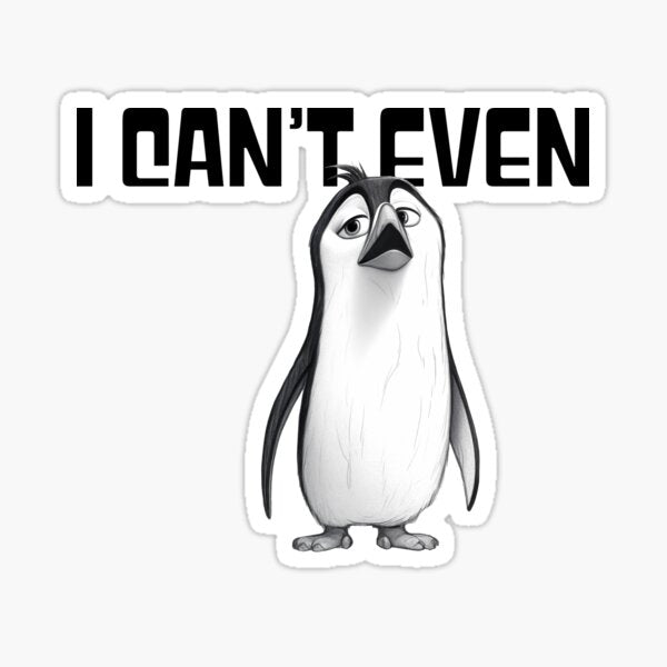 Item preview, Penguin  Die Cut Vinyl Decal