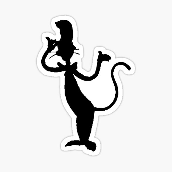 Item preview, Black Cat In the Hat  Die Cut Vinyl Decal