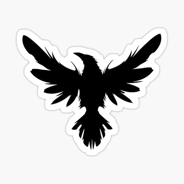 Blackbird designed and sold by BADZOOKS. Die Cut Vinyl Decal