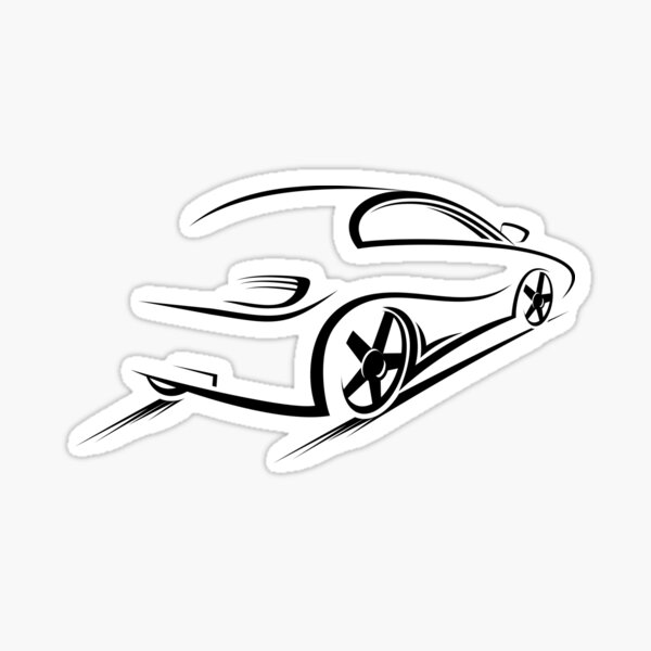 Item preview, Car designed and sold   Die Cut Vinyl Decal