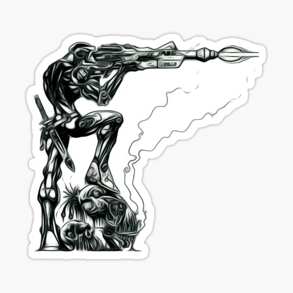 Item preview, Robot Army Sniper   Die Cut Vinyl Decal