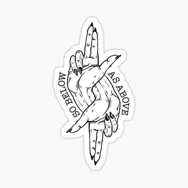 Item preview, As Above So Below designed  Die Cut Vinyl Decal