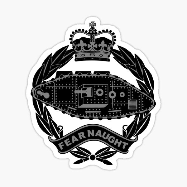 Royal Tank Regiment   Die Cut Vinyl Decal