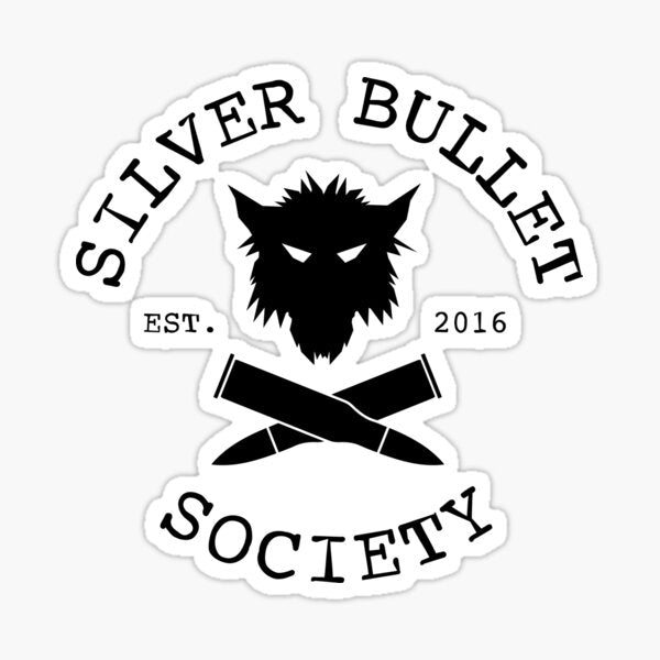 Item preview, Silver Bullet Society Die Cut Vinyl Decal