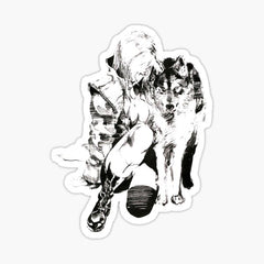 Sniper wolf designed   Die Cut Vinyl Decal