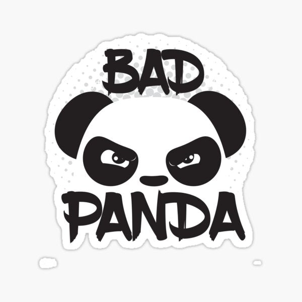 Lazy Pandas designed  Die Cut Vinyl Decal