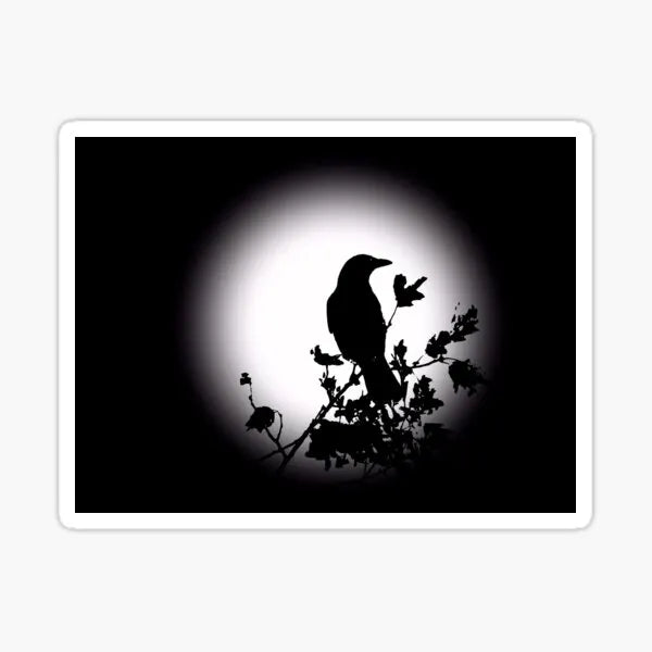 Item preview, Blackbird in Silhouette designed Die Cut Vinyl Decal