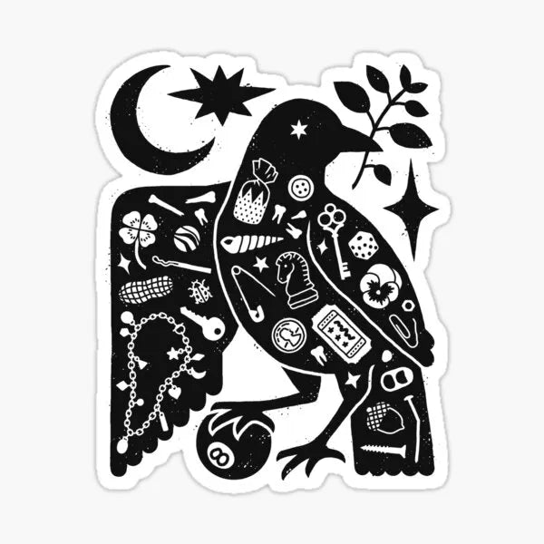 The Collector designed and sold by Camille Chew.  Die Cut Vinyl Decal