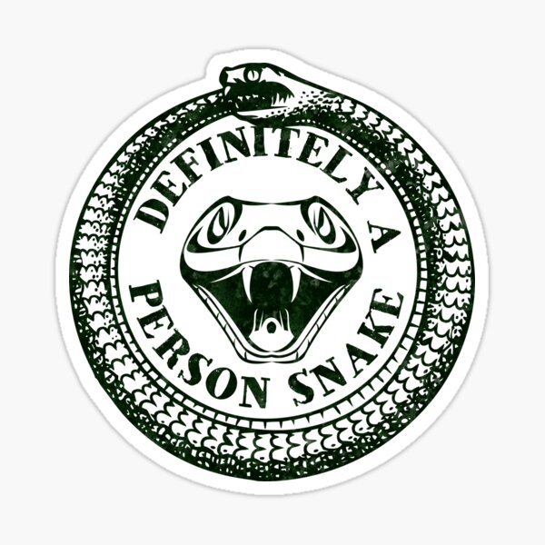 Item preview, Definitely A Snake  Die Cut Vinyl Decal