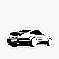 Item preview, Black and white sports  Die Cut Vinyl Decal