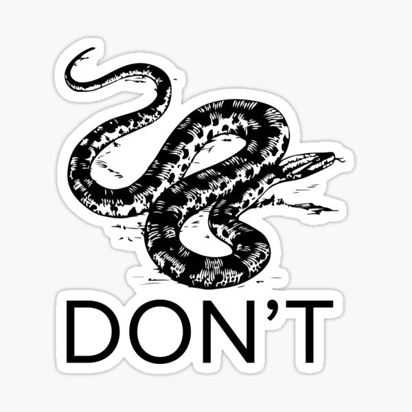 Item preview, Anaconda Don't for  Die Cut Vinyl Decal
