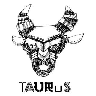 Steampunk Zodiac Taurus Sticker Die Cut Vinyl Decal