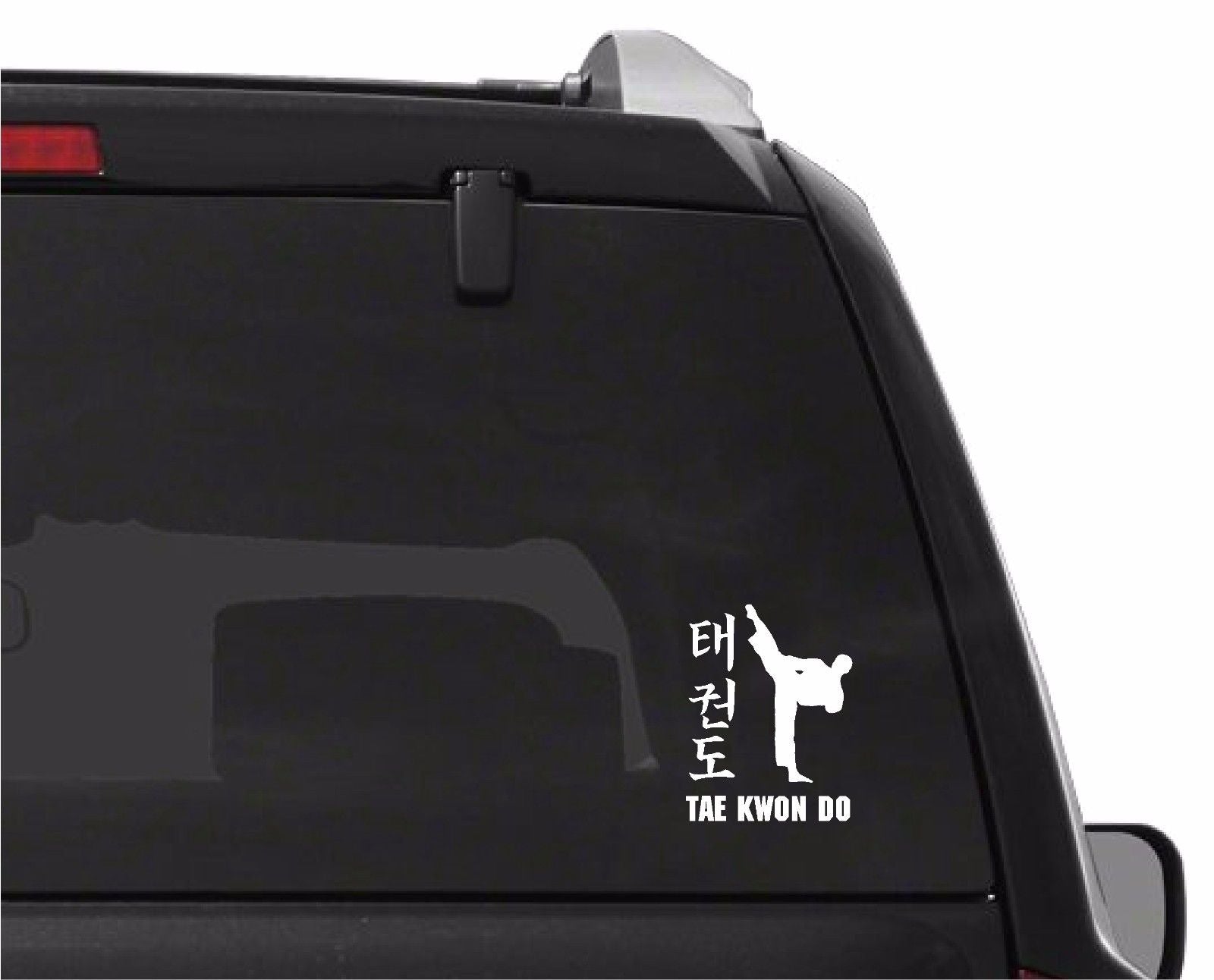 tae‑kwon‑do‑vinyl‑decal size options for cars trucks laptops
