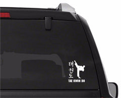 tae‑kwon‑do‑vinyl‑decal size options for cars trucks laptops
