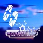 Empire Stick Family Vinyl Decal