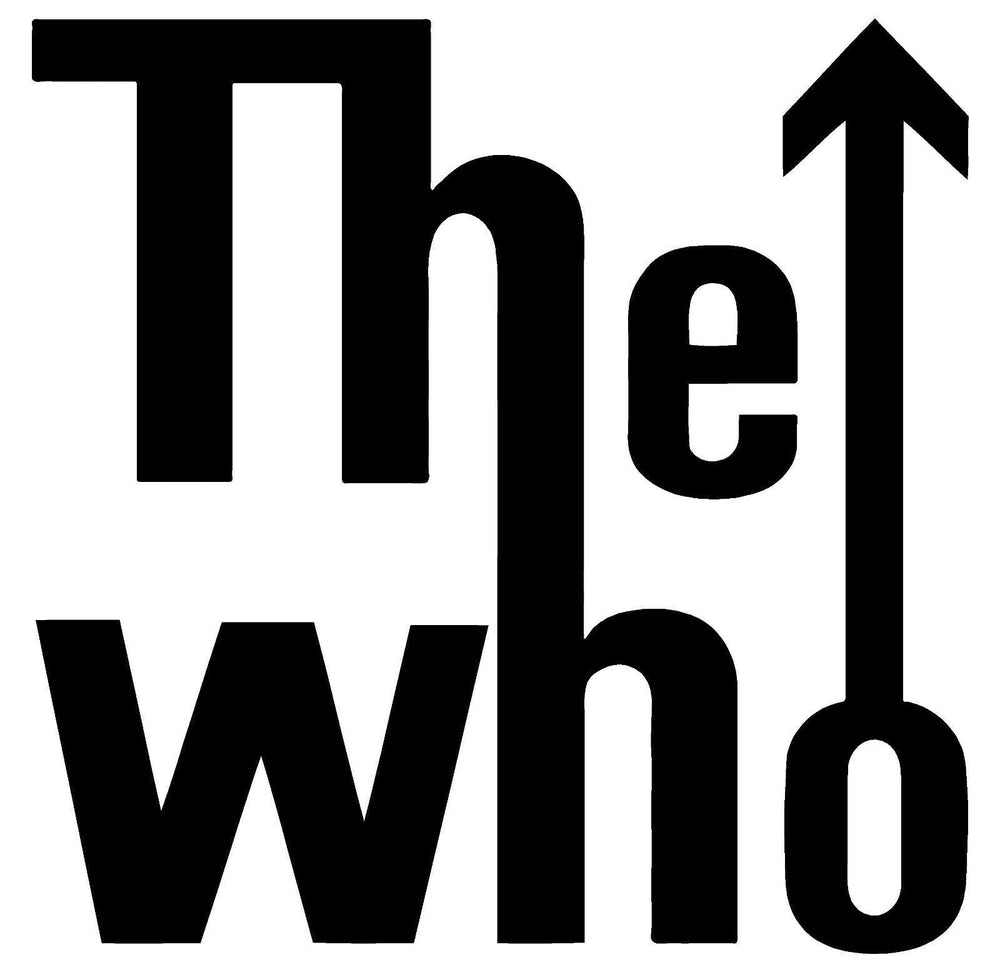 the-who-band-vinyl-sticker black waterproof decal for cars trucks laptops