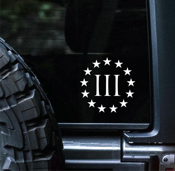 three‑percenter‑3‑percent‑vinyl‑die‑cut‑decal‑for‑cars‑trucks‑windows‑laptops